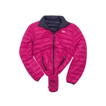 Дамско пухено двулицево яке Mac in a sac Polar Down Fuchsia/Navy MAC IN A SAC - изглед 4