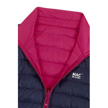 Дамско пухено двулицево яке Mac in a sac Polar Down Fuchsia/Navy MAC IN A SAC - изглед 8