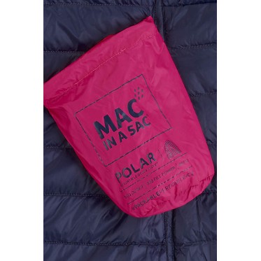 Дамско пухено двулицево яке Mac in a sac Polar Down Fuchsia/Navy MAC IN A SAC - изглед 7