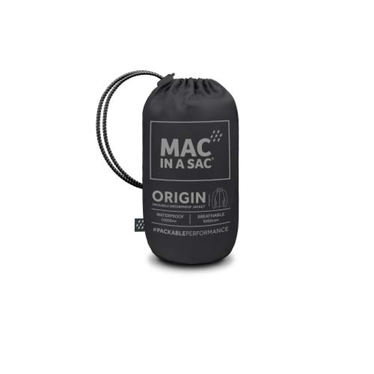 Waterproof jacket Origin black 2 MAC IN A SAC - view 2
