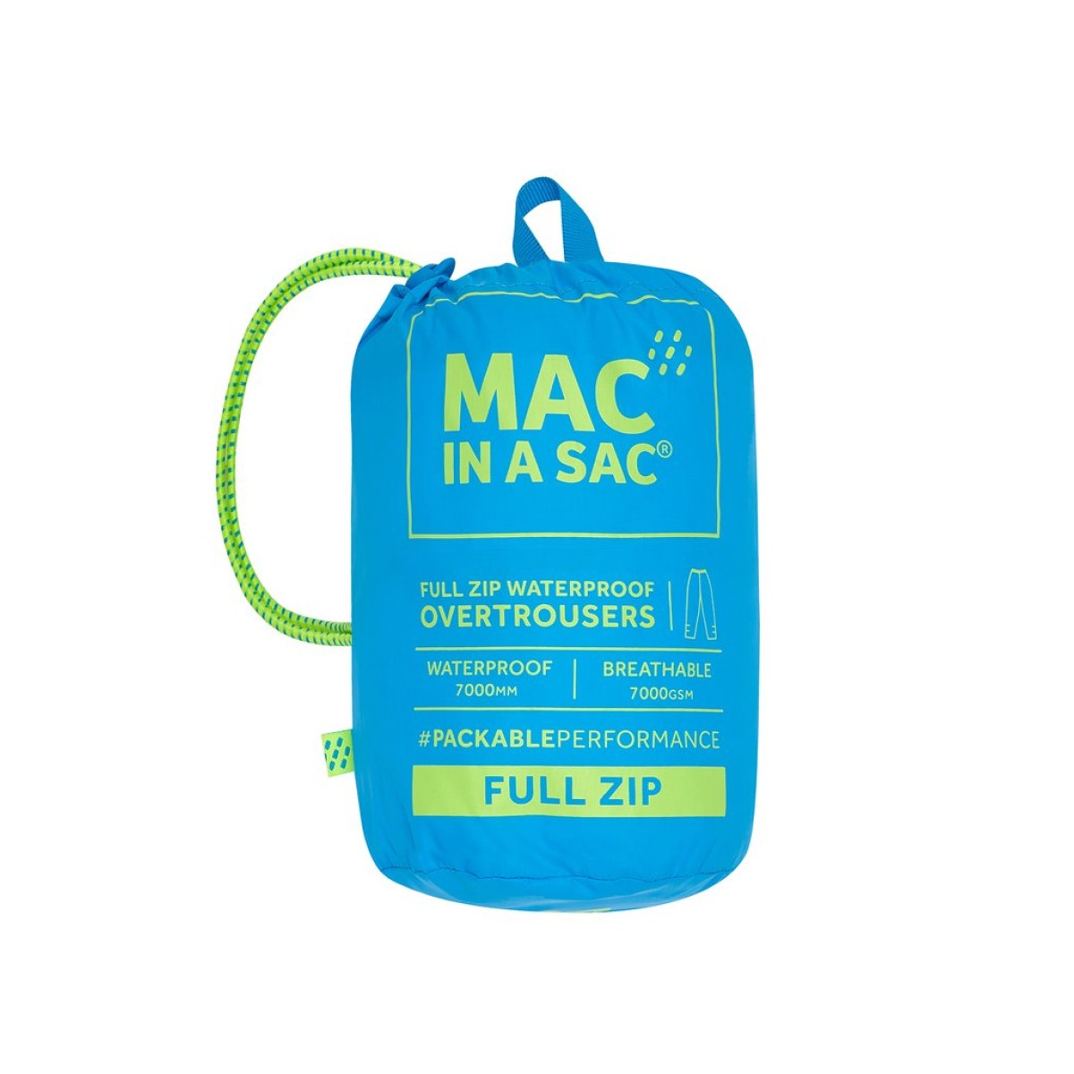 Панталон водоустойчив Mac in a sac Mias Full zip neon blue MAC IN A SAC - изглед 5