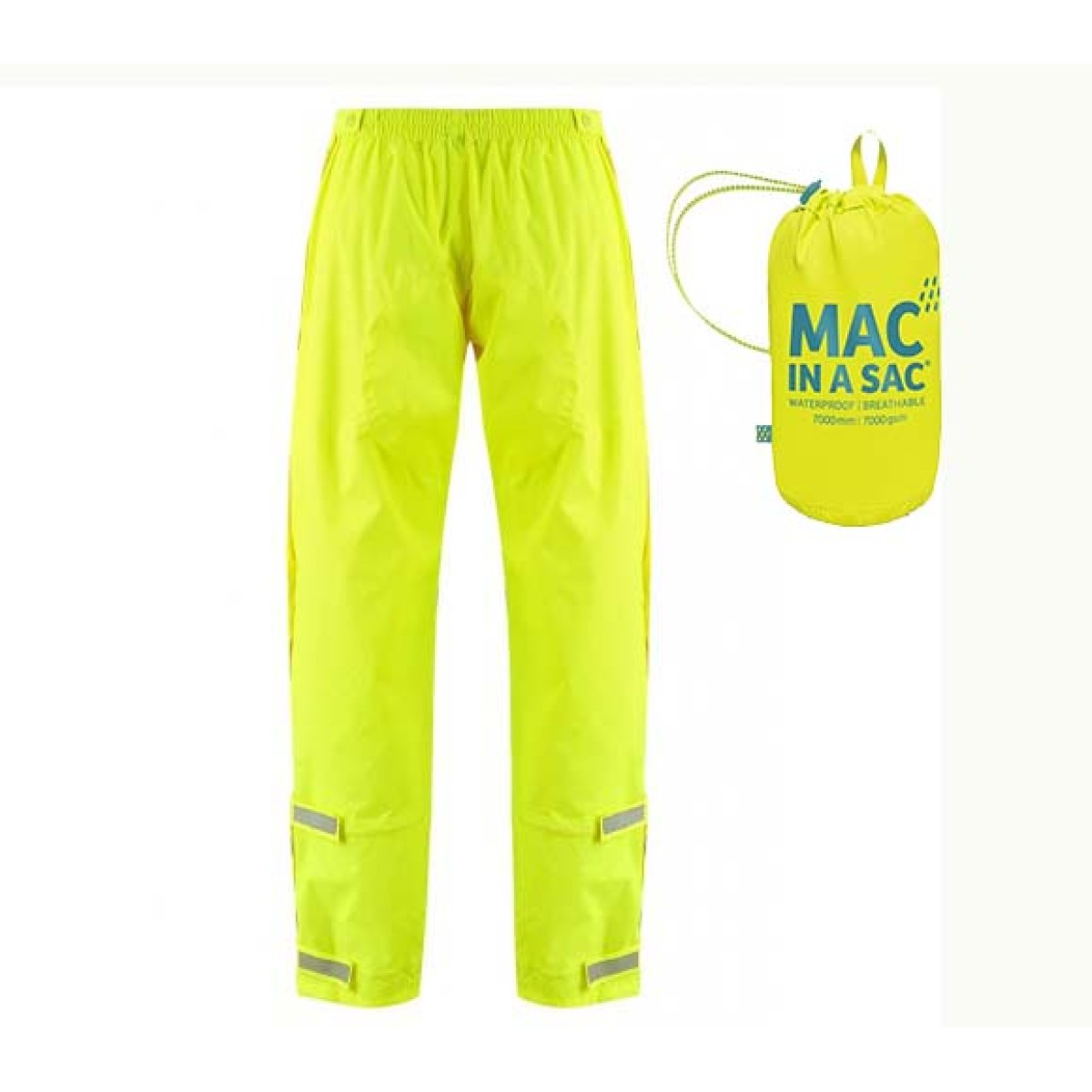 Панталон водоустойчив Mac in a sac MiasFull zip neon yellow MAC IN A SAC - изглед 1