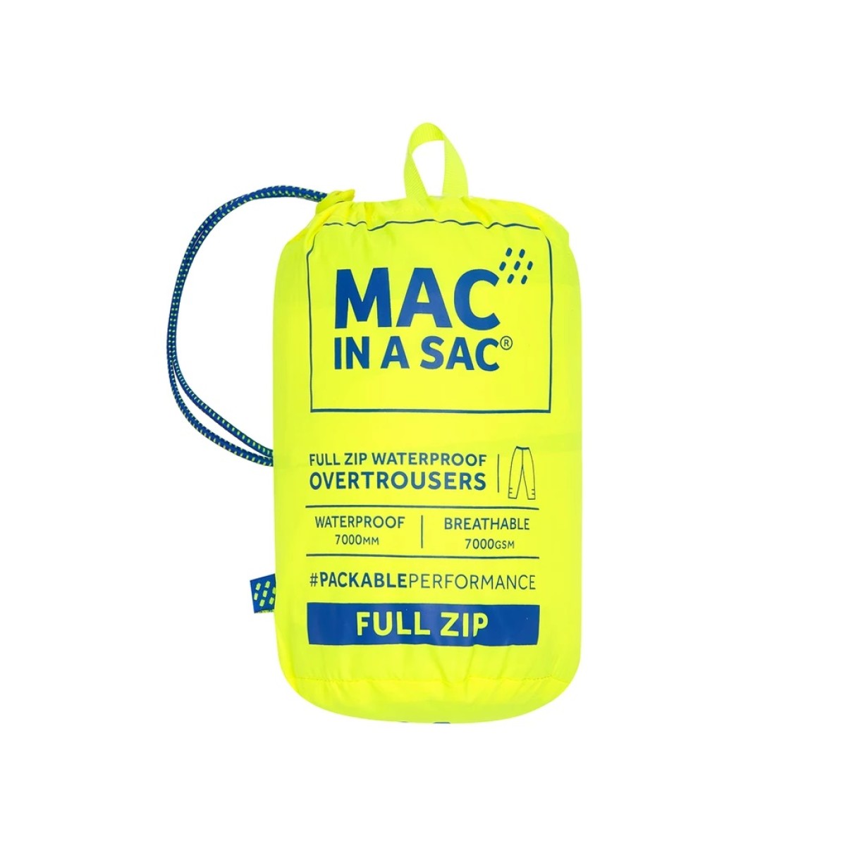 Панталон водоустойчив Mac in a sac MiasFull zip neon yellow MAC IN A SAC - изглед 5
