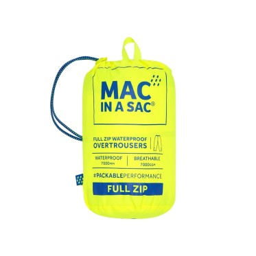 Waterproof trousers Mac in a sac Mias Full zip neon yellow MAC IN A SAC - view 6