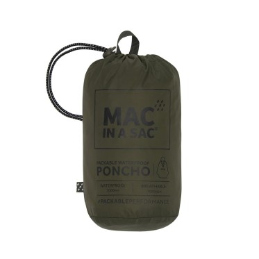 RAINCOAT PONCHO KHAKI MAC IN A SAC - view 3