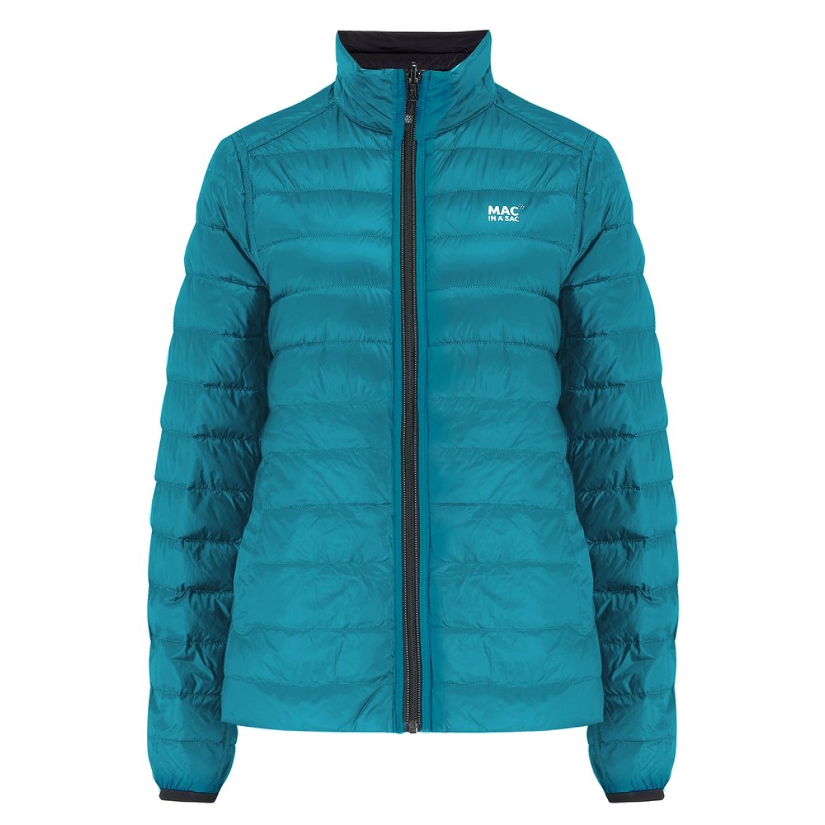 Дамско пухено двулицево яке Mac in a sac Polar Down black/teal MAC IN A SAC - изглед 2