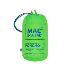 Raincoat Poncho Neon Green MAC IN A SAC - view 5