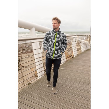 JACKET WATERPROOF ORIGIN WHITE CAMO MAC IN A SAC - view 5
