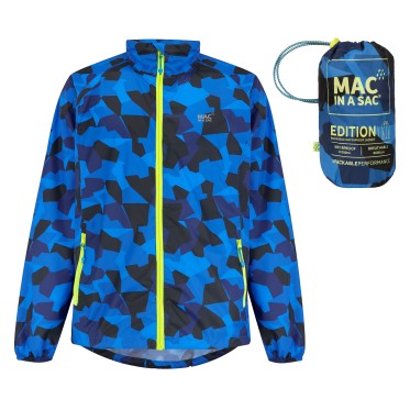 Яке водоустойчиво Mac in a Sac Origin 2 Edition Blue Camo MAC IN A SAC - изглед 2