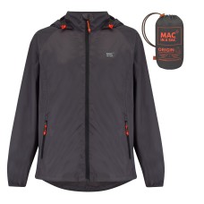 Waterproof jacket Origin 2 Charcoal MAC IN A SAC - view 2