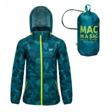 Jacket waterproof Mac in a Sac Mias Edition Teal Camo MAC IN A SAC - view 2