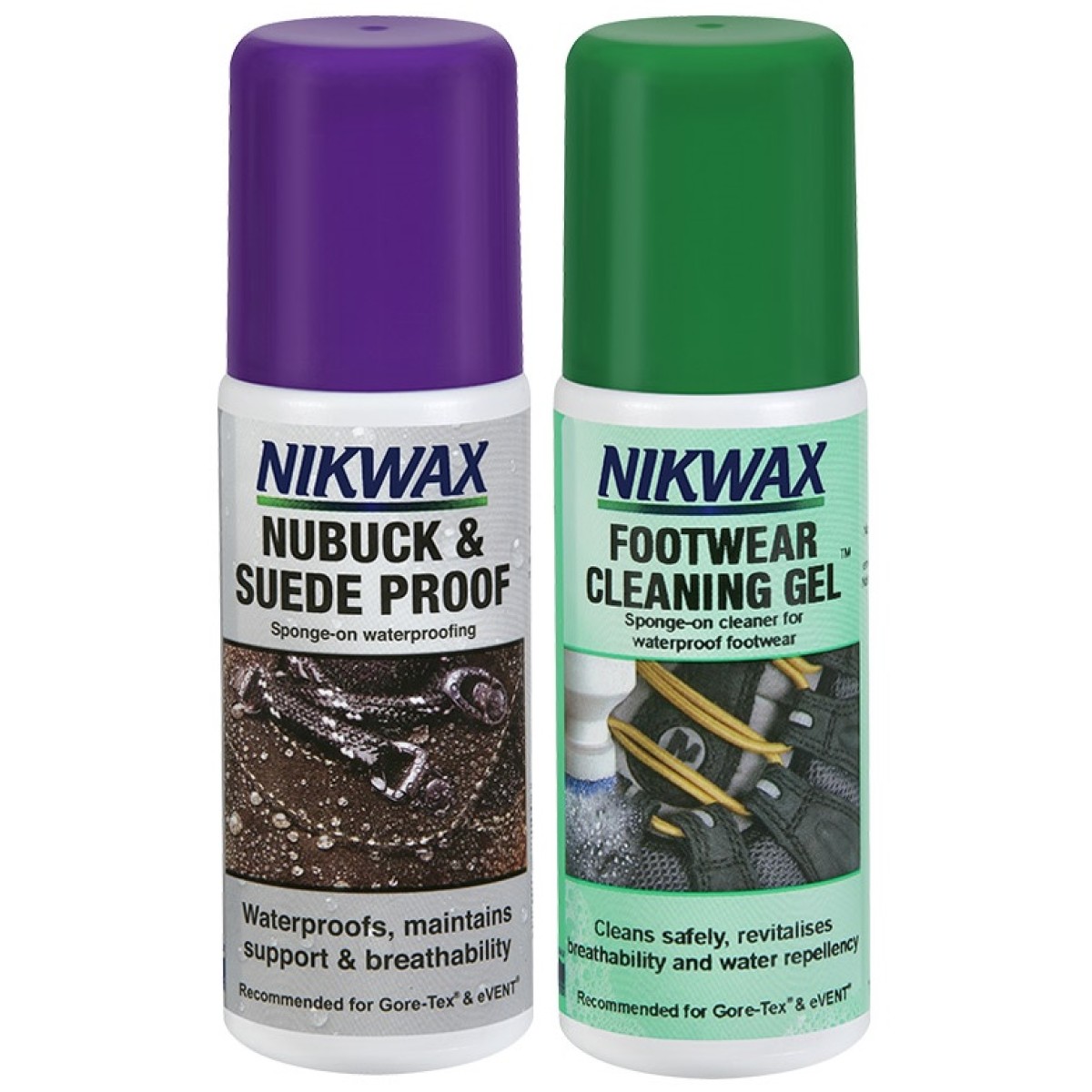 Комплект почистващ и импрегниращ препарат набук и велур Nikwax NIKWAX - изглед 1
