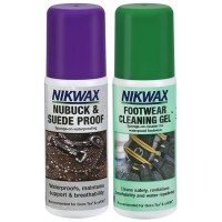 Комплект почистващ и импрегниращ препарат набук и велур Nikwax - Extreme-bg.com Комплект почистващ и импрегниращ препарат набук и велур Nikwax
