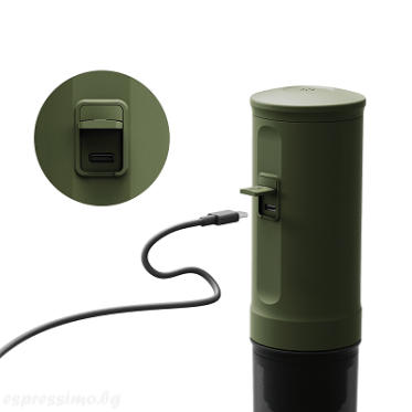 Outin Nano Portable electric Espresso Machine Forest for ground coffee and capsules OUTIN  - view 4