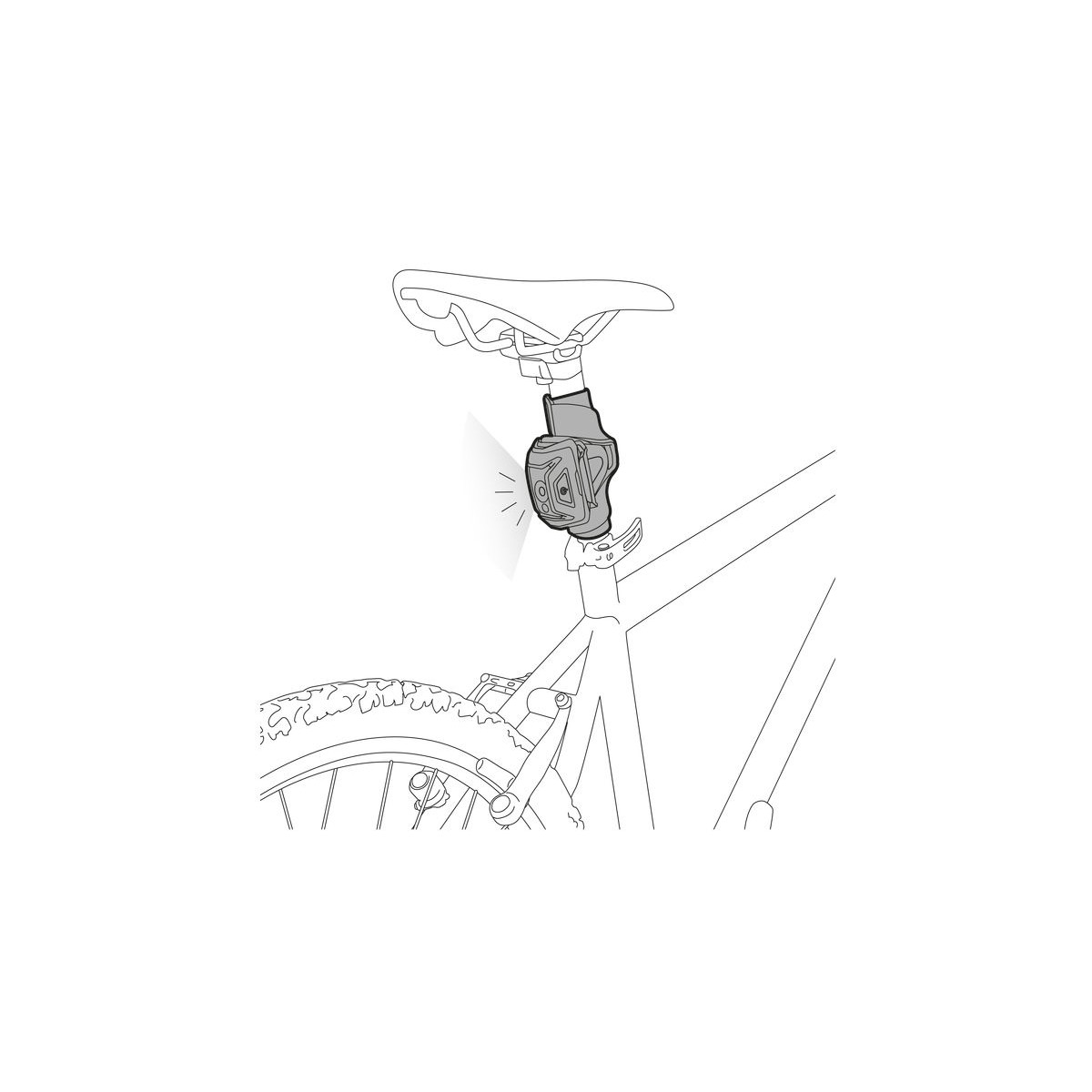 Комплект за Монтаж на Челник върху Велосипед Petzl BIKE ADAPT 2 PETZL - изглед 4