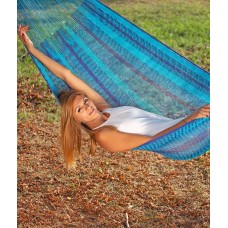 Double mexican knitted hammock Ocean RADA - view 2