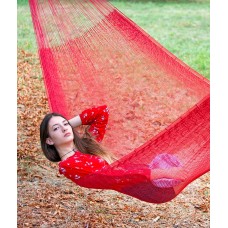 Double mexican knitted hammock Sunset RADA - view 2