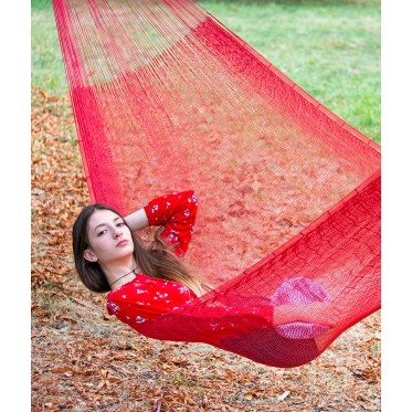 Double mexican knitted hammock Sunset RADA - view 2