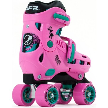 Ролкови кънки SFR Storm IV Adjustable Pink/Grn SFR - изглед 4