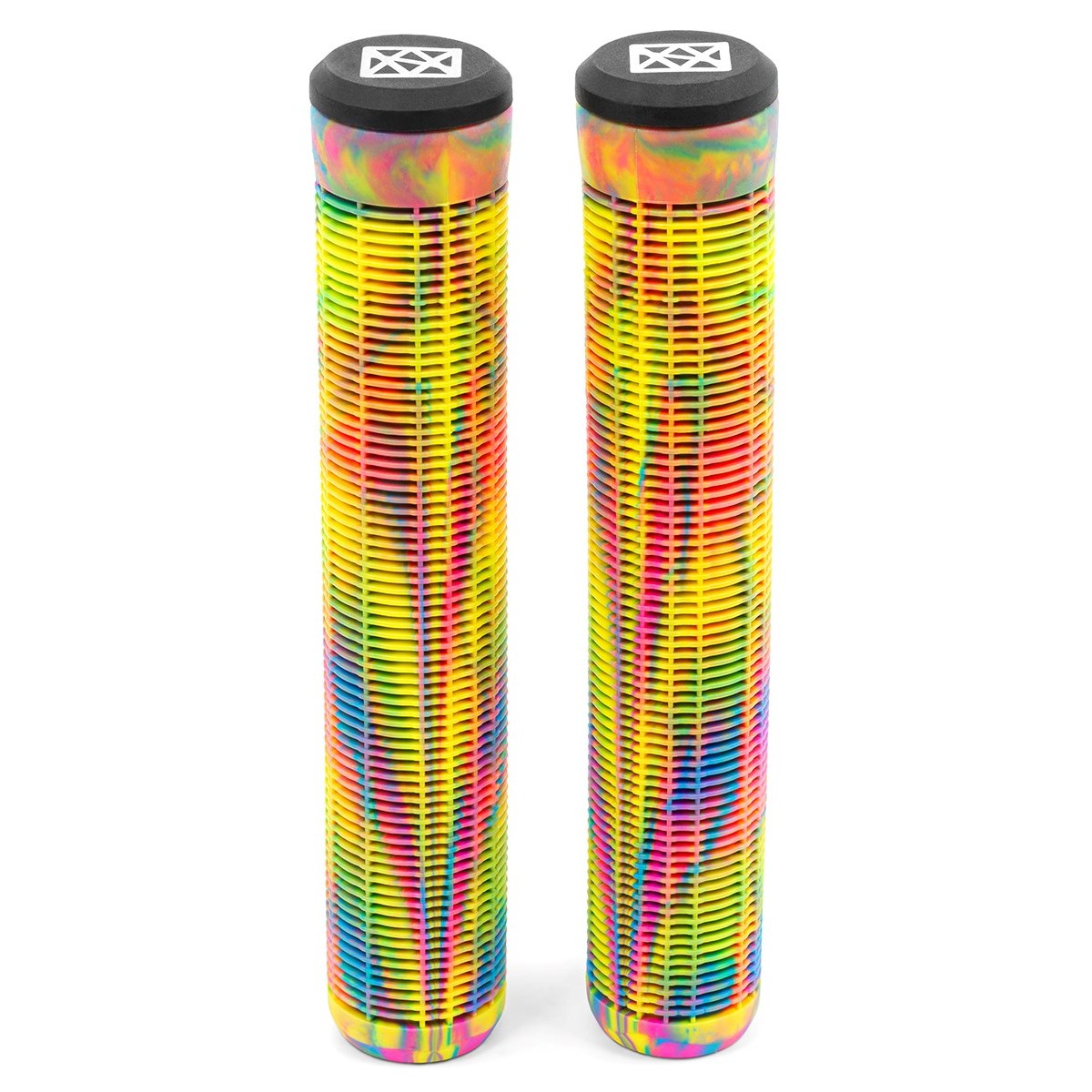 Дръжки за тротинетка SLAMM Hold-Fast Swirl Bar Grips SL625 – многоцветни, 165 мм TPR SLAMM - изглед 2 - Extreme-bg.com Дръжки за тротинетка SLAMM Hold-Fast Swirl Bar Grips SL625 – многоцветни, 165 мм TPR SLAMM - изглед 2