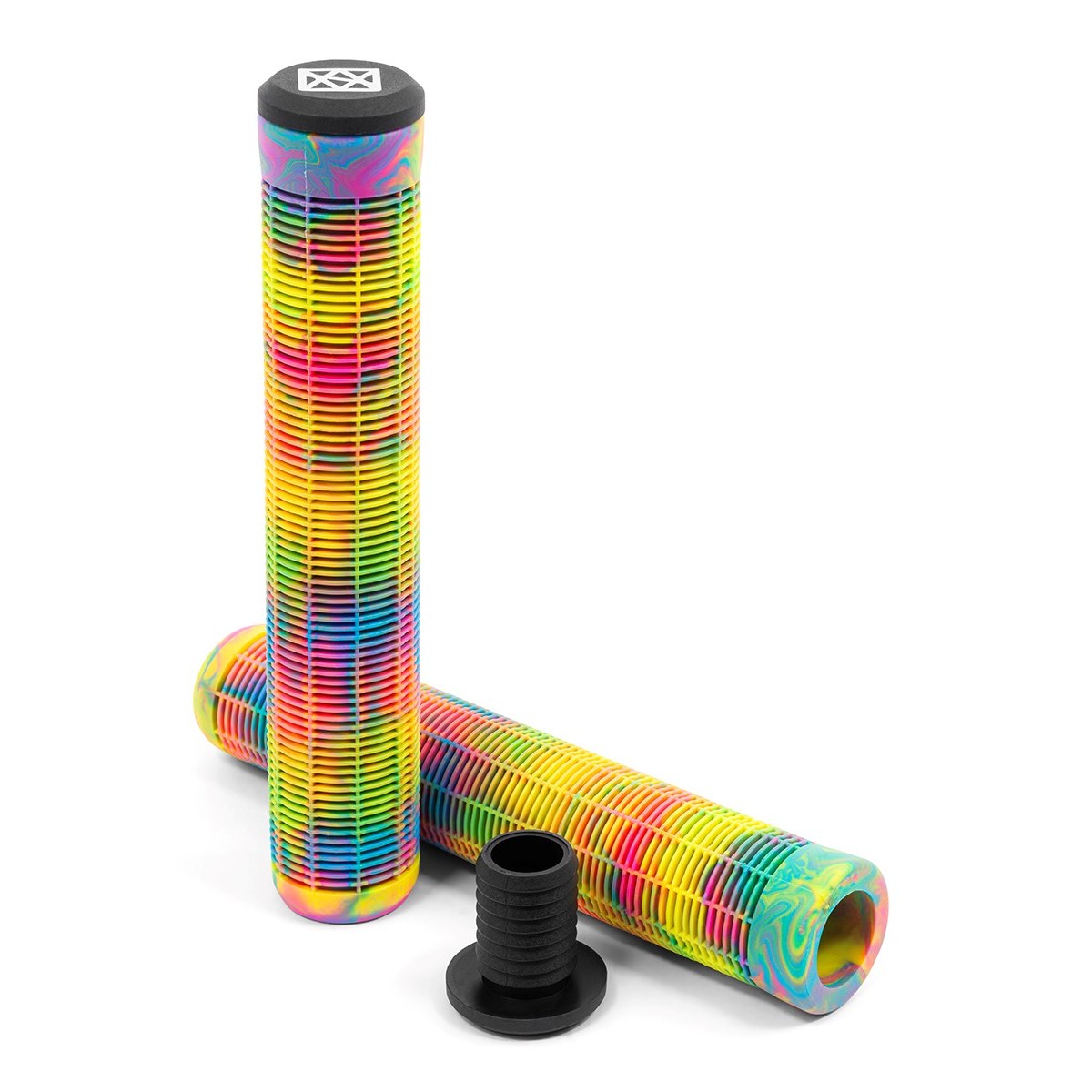 Дръжки за тротинетка SLAMM Hold-Fast Swirl Bar Grips SL625 – многоцветни, 165 мм TPR SLAMM - изглед 3 - Extreme-bg.com Дръжки за тротинетка SLAMM Hold-Fast Swirl Bar Grips SL625 – многоцветни, 165 мм TPR SLAMM - изглед 3