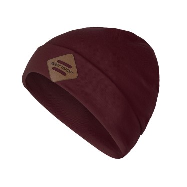 Merino beanie IMPRESS RED NA SENSOR - view 2