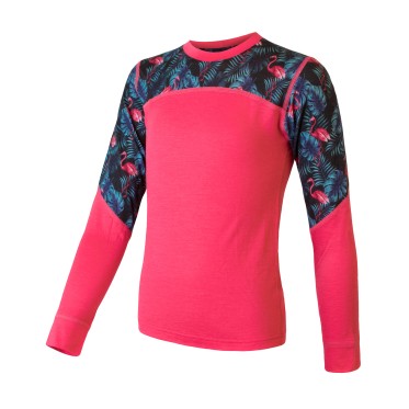 Юношеско мерино комплект термобельо IMPRESS SET tee ls MAG SENSOR - изглед 3