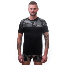 Мъжка мерино тениска MERINO IMPRESS tee ss BLK SENSOR - изглед 4