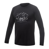Мъжка мерино тениска MERINO ACTIVE PT tee ls BLK - Extreme-bg.com Мъжка мерино тениска MERINO ACTIVE PT tee ls BLK