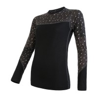 Дамска мерино тениска MERINO IMPRESS tee ls BLK - Extreme-bg.com Дамска мерино тениска MERINO IMPRESS tee ls BLK