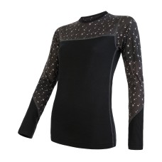 Дамска мерино тениска MERINO IMPRESS tee ls BLK - Extreme-bg.com Дамска мерино тениска MERINO IMPRESS tee ls BLK