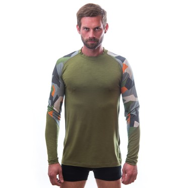 Man's T-shirt MERINO IMPRESS tee ss SAF M. SENSOR - view 4