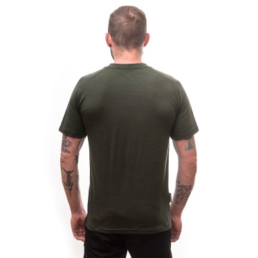 Man's T-shirt MERINO AIR PT GRN M SENSOR - view 5