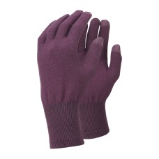  Trekmates Merino Touch Screen Gloves purple TREKMATES - view 2