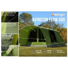 Палатка VANGO Avington Flow 500 new VANGO - изглед 5