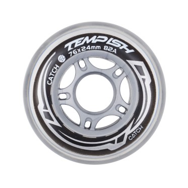 Комплект колела за ролери Catch 76x24 mm 82A - 4 бр TEMPISH - изглед 3