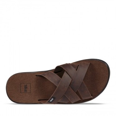 Men's flip flops TEVA MS Voya Slide Leather CARA TEVA - view 3