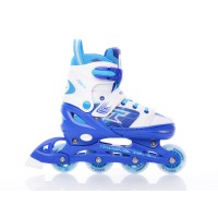 Светещи детски регулируеми ролери Swist Flash