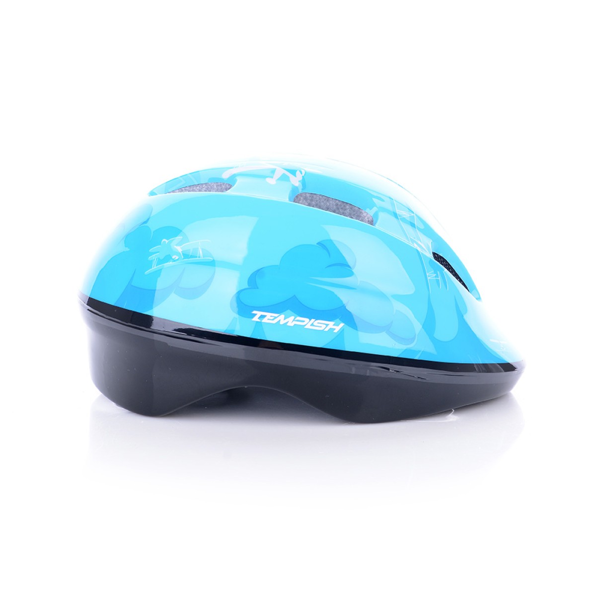 RAYBOW helmet for boards, skates or bicycles blue TEMPISH - view 2