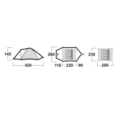 Tent Bizon 4 classic HUSKY - view 11