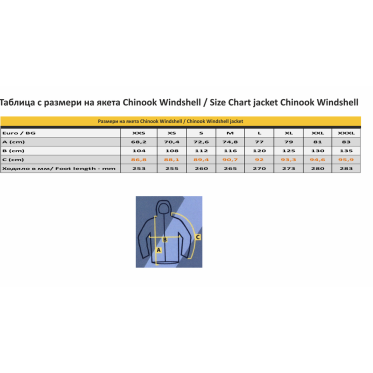 Яке ветровка Pathfinder Chinook Windshell PATHFINDER - изглед 3