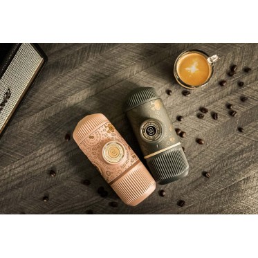 Espresso Nanopresso Dark Soul rose for ground coffee, with case WACACO - view 4