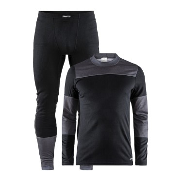 Термобельо мъжко комплект Be Active black Multi 2-Pack BLK/GRY CRAFT - изглед 2
