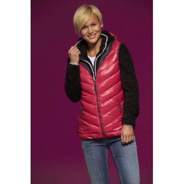 Елек пухен дамски JN 1061 black/grey JAMES AND NICHOLSON - изглед 8