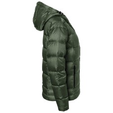 LADIES DOWN JACKET OLIVE/CAMOUFLAGE JN1151OLV JAMES AND NICHOLSON - view 5