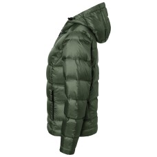 LADIES DOWN JACKET OLIVE/CAMOUFLAGE JN1151OLV JAMES AND NICHOLSON - view 3