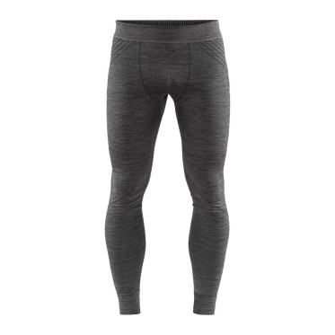 UNDERWEAR MEN PANTS  FUSEKNIT COMFORT BLACK MELANG CRAFT - view 2