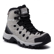 Shoes Hiking Simbia mid grey/black ALPINA - view 2