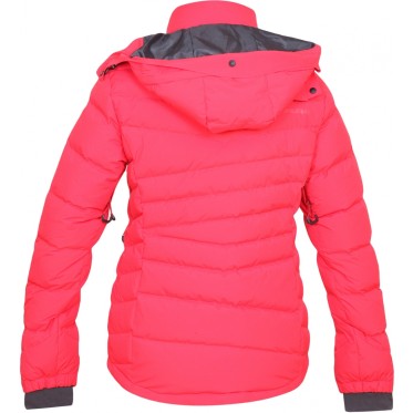 Lady`s winter down jacket Heral L red HUSKY - view 3