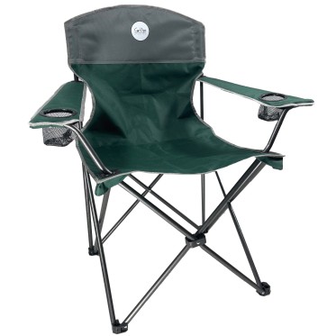 Rest 3 Metal Chair Green CAMPO - view 2
